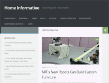 Tablet Screenshot of homeinformative.com
